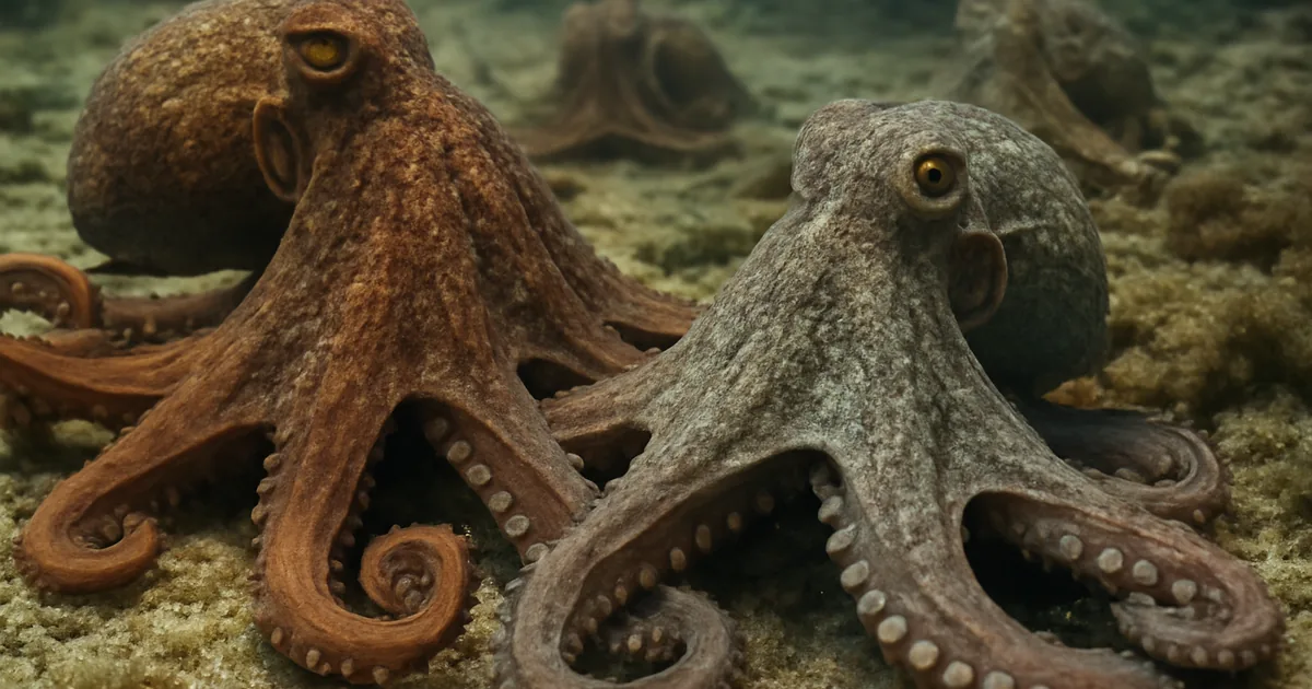 Les poulpes et céphalopodes : techniques de pêche spécifiques