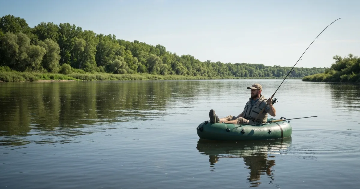 Pêche en Float Tube sur la Loire : Techniques, Spots et Matériel
