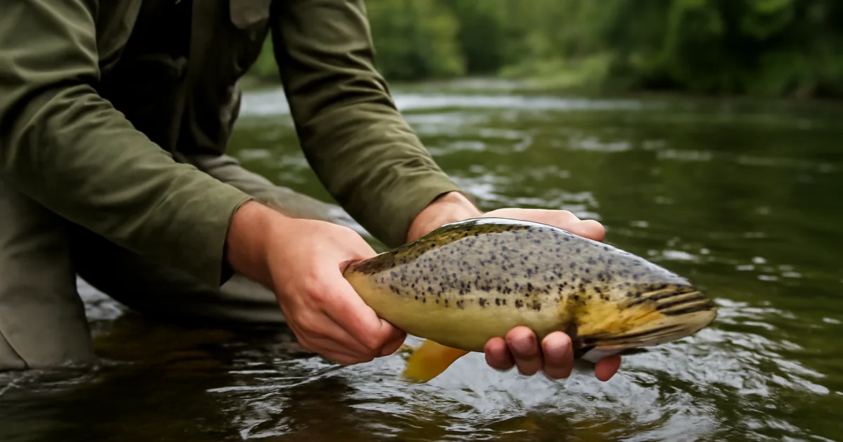 Pêche no-kill : techniques de remise à l'eau sans stress pour le poisson